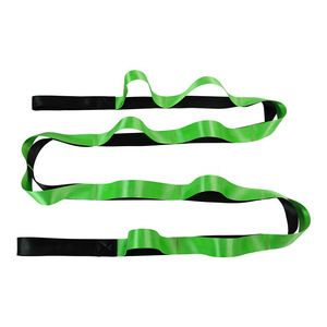 Yoga Stretching Belt Nylon Yoga Strap Red Purple Blue Green Fitness Body Shaping Splits Backbend Training Equipment - Product Image 5