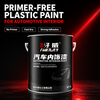 Peinture ABS personnalisable SL-6M pour intérieurs de voiture, utilisée par toutes les marques automobiles pour le changement de couleur, peinture plastique sans apprêt
