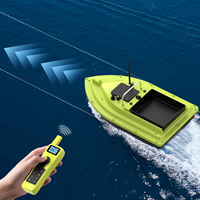 Détecteur de poisson en plastique télécommandé D36B avec 2 Points GPS Détection de température de profondeur d'eau de Distance de 600M pour les bateaux d'appâts de pêche