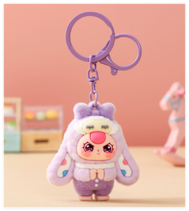 ของเล่น DIY ชุดใหญ่ 3 มิติ ตุ๊กตากระต่ายน้อย 3 ตัว ประดับด้วยลูกปัด ของเล่นพวงกุญแจ ตุ๊กตาจิ๋ว ของเล่นสะสมสำหรับเด็ก - Product Image 2