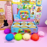 Promotion : Boîte de Squishies Mystère Scintillants en Forme de Dumplings Colorés – Balles Anti-Stress Sensorielles Mignonnes