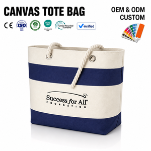 Sac fourre-tout en toile de coton de haute qualité SHANGHONG, taille standard, motif lettres, impression par transfert thermique, bandoulière, sac de shopping - Product Image 1
