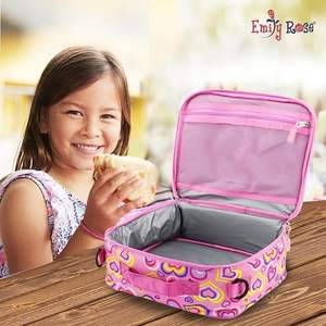 Sac isotherme écologique bento pour enfants boîte à lunch double couche <span class=keywords><strong>licorne</strong></span> design thermique sac à lunch pour écolières - Product Image 5