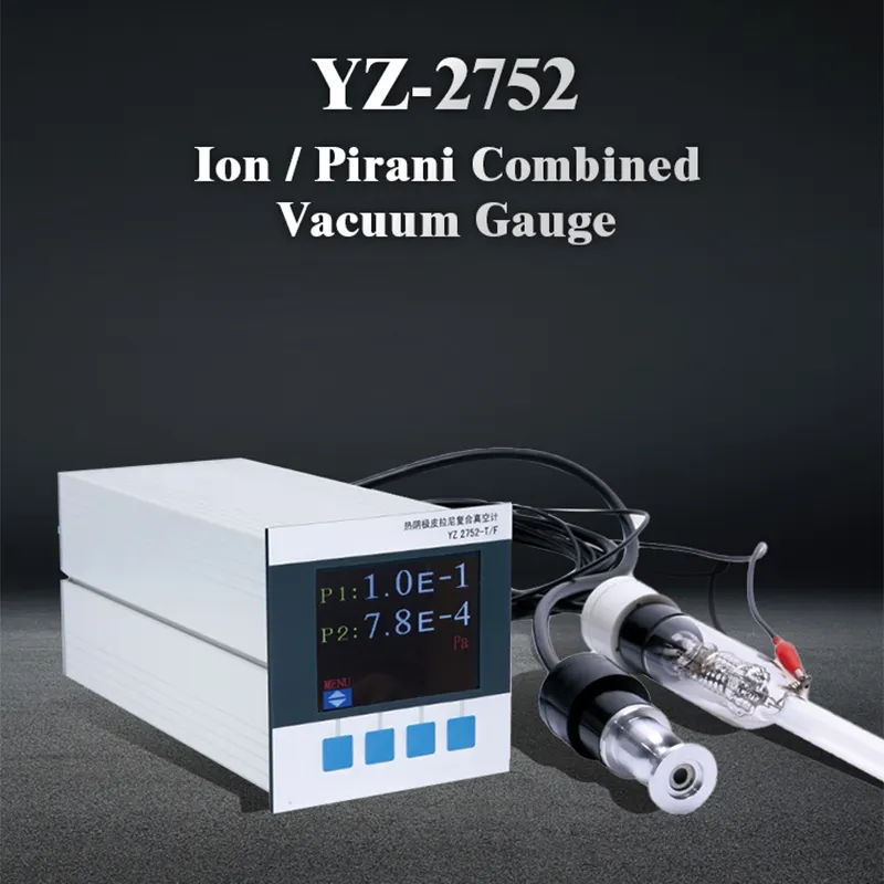 High precision HVAC digital Pirani/hot cathode full range YZ2752 vacuum gauge vacuum sensor RS485