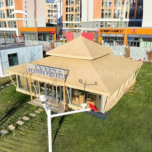 เต็นท์แกลมปิ้งสุดหรู Starwild Luxury Aman Safari พร้อมห้องน้ำในตัว สำหรับรีสอร์ทและโรงแรมกลางแจ้งที่ปรับแต่งได้ - Product Image 2