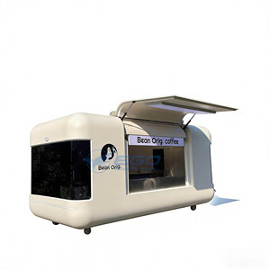 Camion de restauration rapide vert personnalisé, remorque alimentaire mobile, cuisine mobile, camion de restauration avec équipement de cuisine - Product Image 1
