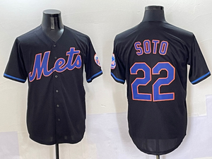 2025年卸売高品質人気商品 カスタムメンズ野球ウェア 野球チーム # 22 ソト # 12 リンドール野球刺繍入りジャージ - Product Image 1