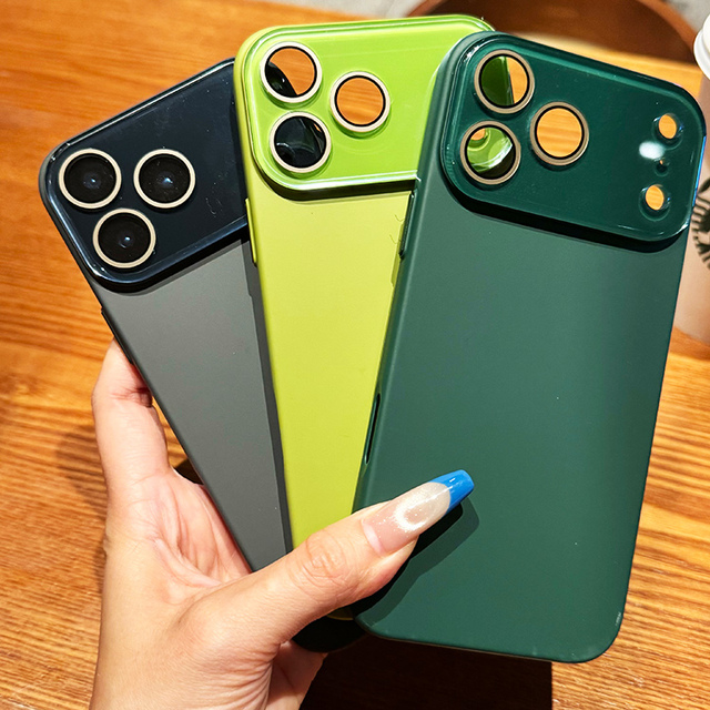 Anti-fall Design PC Phone Cases for iPhone 17 Air 16 Pro Max 15 14 13 12 11 Pro Lightweight Protective Phone Case