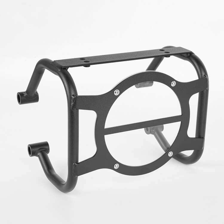 Cache de phare avant avec support