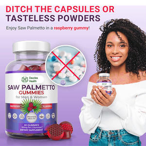 Жевательные конфеты с экстрактом пальмы сабаль (<span class=keywords><strong>Saw</strong></span> <span class=keywords><strong>Palmetto</strong></span>) для простаты под собственной торговой маркой производителя: комплексная поддержка с экстрактом пальмы сабаль - Product Image 4