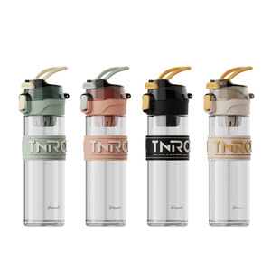 Bullet Cover Tea Separated <span class=keywords><strong>Frank</strong></span> Portable Drinking Gift Cup Glass 400ml Sports Outdoor Box Gafas de sol Botella de agua Minimalista - Product Image 1