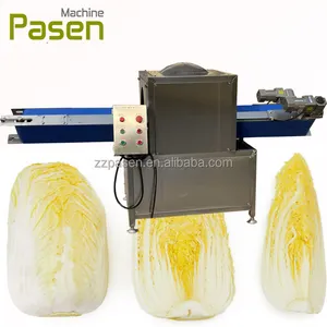 Vegetable half cutting machine for cabbage tomato half cutter