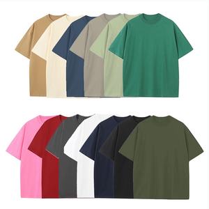 เสื้อยืดผู้ชายผ้าฝ้ายแท้ 100% ปรับแต่งได้ตามต้องการ-มีจำหน่ายแล้ว น้ำหนัก 230 กรัม ทรงหลวมไหล่ตก แขนสั้น สีพื้น ไซส์ใหญ่ - Product Image 5