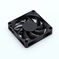 Ventilateur de refroidissement CC sans balais ultra-silencieux à faible bruit 70x70x15mm 70mm CC 5V 12V 24V 48V pour projecteur DVR châssis
