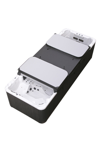 อ่างน้ำวนกลางแจ้งสระว่ายน้ำสปา7คนแบบซูมแบบคู่ใช้ในงานปาร์ตี้สปาอ่างน้ำร้อน - Product Image 6