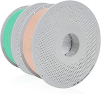 Filamen Bamboo Original PLA Silk+ 1.75mm Candy Red 13205, Pencetakan Cepat dan Mudah dengan RFID untuk Bambu Lab A1 X1 P1P P1S AMS