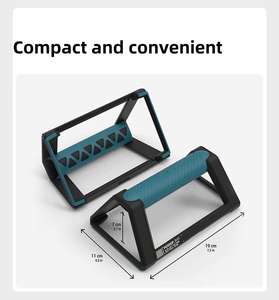 एच-आकार पुश-अप स्टैंड त्रिकोण संरचना प्रशिक्षण फ्रेम और मांसपेशियों के प्रशिक्षण के लिए फिटनेस उपकरण - Product Image 5