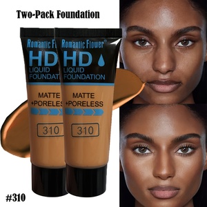 3 Color Liquid <b>Foundation</b> Lightweight Full Coverage Long Lasting Natural Makeup Waterproof OEM ODM - Product Image 5