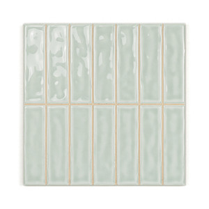 Azulejo de Cerámica Manhattan Fern 20x20 Precortado 2.5x10 para Pared y Piso - Product Image 4