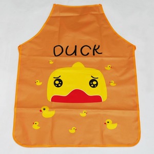 Panda Print PVC <b>Apron</b> <b>Half</b>-Length Sleeveless Waterproof Cooking <b>Apron</b> For Kids Daily Use - Product Image 4