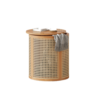 Modern Durable Decorative Wood <b>Coffee</b> <b>Table</b> Handwoven Frame Storage Eco-Friendly Antique Home Living Room Furniture Organizer - Product Image 1