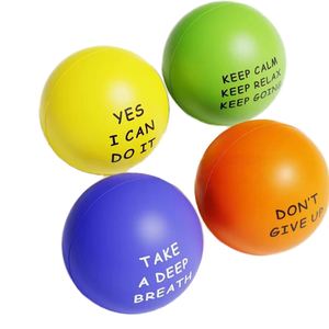 Custom Logo Stress Ball-Promotional <b>Gift</b> for Welcome Events Tradeshow Giveaways PU Material Silk Screen Printing Anti-Stress - Product Image 1
