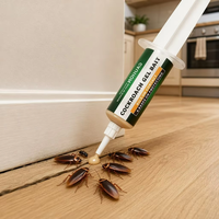 Gel insecticide anti-cafards pour intérieur et extérieur, appât en gel pour éliminer les cafards, pour le contrôle des cafards