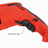 Perceuse à percussion à vitesse variable continue HABO JT-13 de 13 pouces, marteau perforateur rotatif 220V 32mm pour le perçage du bois