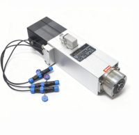 Moteur de broche CNC ATC 2,2 kW Refroidissement par air ISO20 18000 tr/min