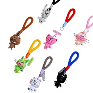 Bazuuyu BaZhuo Entertainment: Cordón para teléfono de juguete de moda, lindo y peculiar, con diseño de <span class=keywords><strong>gato</strong></span> de peluche de labios de salchicha Citywalk Buddysausage, para colgar plantas - Product Image 1