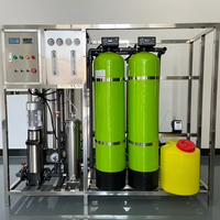 Eau de Forage et de Source 250L 500L Système d'Osmose Inverse Traitement de l'Eau Machines de Filtration et de Purification