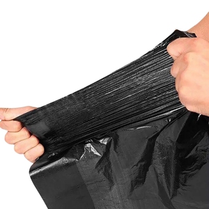 Emballage général Noir 55 120 80 gallons Sac poubelle en plastique Sacs poubelle industriels robustes - Product Image 3