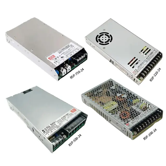Menowell RSP 프로그래밍 가능 200W 320W 500W 스위칭 CCTV 3.3V 4V 5V 12V 15V 24V 27V 48V 조명 드라이버 방수 전원 공급 장치