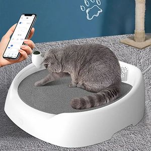 New Hot Hybrid Cooling and Heating Intelligent Cozy Cat <strong>Dog</strong> Round Sofa Temperature Adjustable App Control Pet Smart Sofa - Product Image 2