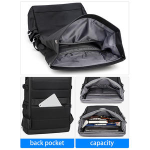 Custom Waterproof Casual Daypack Anti-theft Travel Business <b>Backpack</b> Bag Large Capacity Men <b>Rolltop</b> Laptop <b>Backpack</b> - Product Image 4