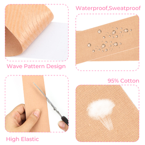 Ruban adhésif pour levage poitrine, 2 pièces, avec couvercles de mamelon, soutien-gorge, rehausseur de poitrine instantané pour femmes - Product Image 2