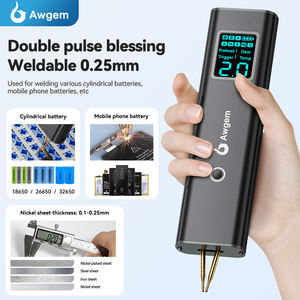 Awithz 휴대용 핸드헬드 배터리 스폿 용접기, 90단 기어 조절, 18650 배터리 철 및 스테인리스 스틸 용접용, 2M 니켈 포함 - Product Image 2