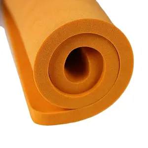 5mm 10mm flexible cushion selling ACF28 shock absorption pu block cushioning foam in roll or Polyurethane foam sheet