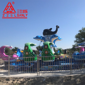 Atracción de Parque de Diversiones Personalizada, Atracción Isla Tiburón de 24 Asientos, Equipo de Parque de Atracciones para Diversión Familiar - Product Image 4