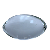 Dildo en verre borosilicate résistant à la chaleur de 60 mm, masseur de point G, en forme de poinçon, transparent, écologique, jouet sexuel YFSJ Gay