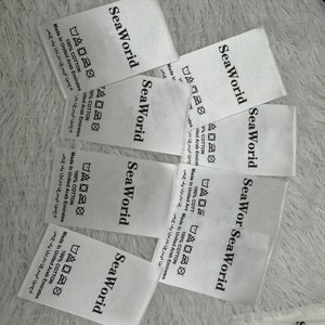 Vendita calda di etichette di <span class=keywords><strong>abbigliamento</strong></span> in tessuto di raso stampate personalizzate con Logo di fiducia del fornitore di <span class=keywords><strong>accessori</strong></span> per <span class=keywords><strong>abbigliamento</strong></span> - Product Image 2