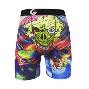 European Cool Colorful Running Printed <strong>Men's</strong> Boxer <strong>Briefs</strong> New Digital Underwear - Product Image 4