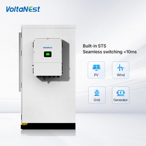ระบบแบตเตอรี่ลิเธียมไอออน VoltaNest 209kWh 200kWh 100kW HV สำหรับเก็บพลังงานแสงอาทิตย์ แบบ All-in-One สำหรับอุตสาหกรรม - Product Image 4