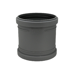 Connettore per Tubi in Plastica Manicotto PP HTU Valsir Diametro 90 per Sistemi di Drenaggio - Product Image 1