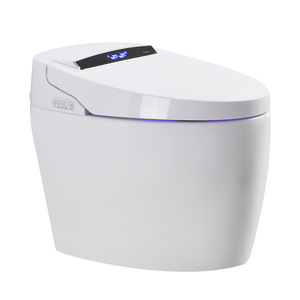 Inodoro Ensemble de toilette et <span class=keywords><strong>lavabo</strong></span> pour salle de bain Siège de toilette chauffant intelligent Piège en céramique S Toilette portable de luxe - Product Image 1