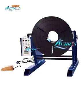 300 Kg Capacity Turntable 220V Automatic Pipe Welder Positioner Welding With Chuck 400Mm