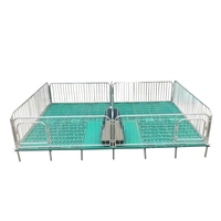 Équipement de lit de mise bas pour truies porcines et enclos de mise bas avec caisses de mise bas pour l'élevage, nouvel état, vente en gros