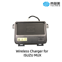 Chargeur sans fil pour voiture Yulinme Isuzu Mux avec réglage automatique de la puissance, compatibilité élevée, plaque de charge EPP 15W, chargeur inductif pour voiture