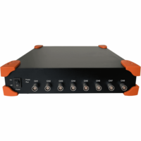 Analyseur de signal dynamique, contrôleur d'acquisition de données DAQ, 8 canaux, ADC 24 bits, fréquence d'échantillonnage 128 kHz, analyse de réponse dynamique