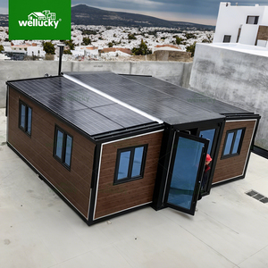 WELLUCKY <span class=keywords><strong>Maison</strong></span> Solaire Extensible de Luxe, Conception Personnalisée <span class=keywords><strong>pour</strong></span> Complexes Hôteliers, Airbnb, Cabane Préfabriquée, <span class=keywords><strong>Maison</strong></span> Conteneur, Hôtel, <span class=keywords><strong>Maison</strong></span> Rapide - Product Image 1
